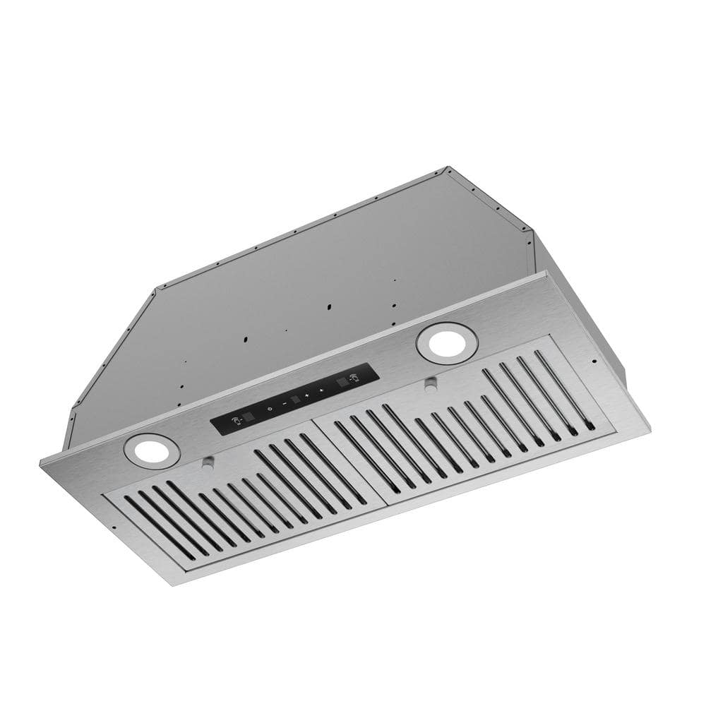 30 in. Ducted Under Cabinet Range Hood in Stainless Steel with Light and Dishwasher Safe Metal Mesh Filter