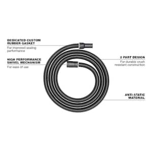 1-7/8 in. 16 ft. Flexible Hose for Wet/Dry Shop Vacuums (1-Piece)