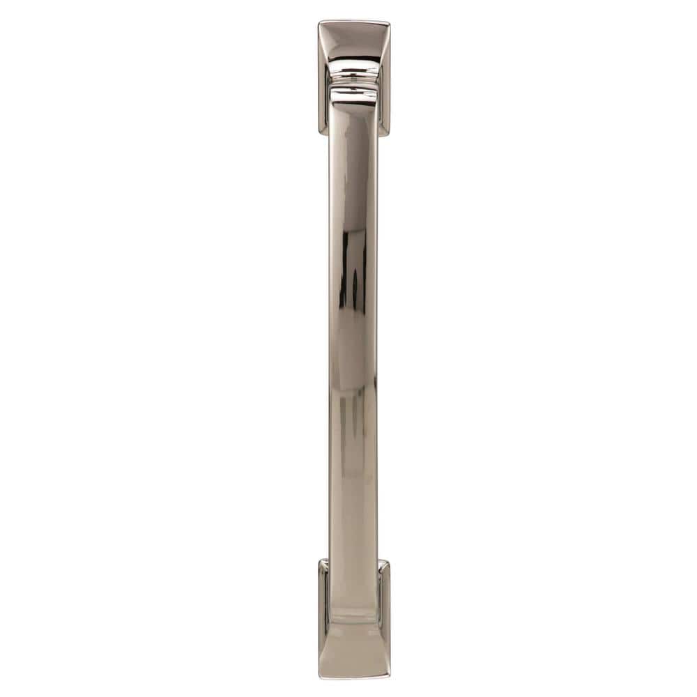 Polished Nickel 3-3/4 Inch Cabinet Pull with Mounting Hardware