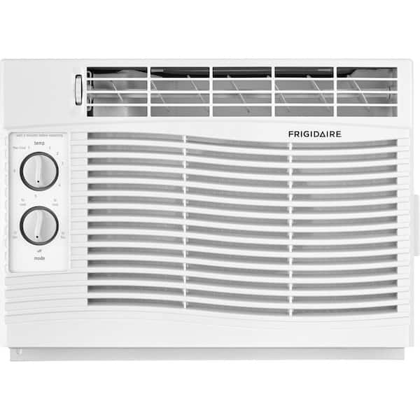 Frigidaire 5,000 BTU 115-Volt Window-Mounted Mini-Compact Air Conditioner with Mechanical Controls in White