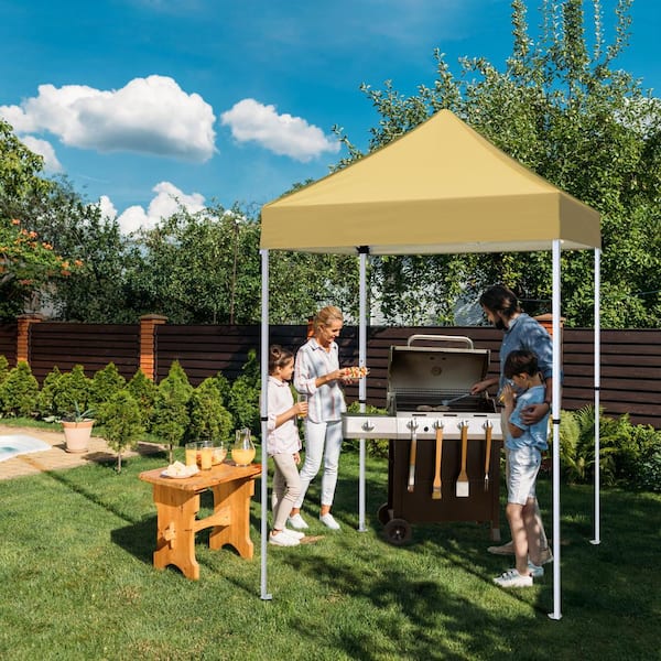 EAGLE PEAK 5 ft. x 5 ft. Pop Up Canopy Tent Instant Outdoor Canopy