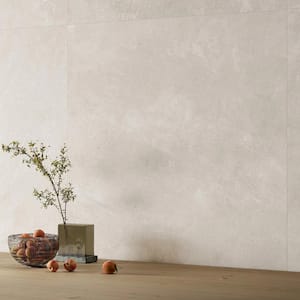 Monolith Linen White 47.24 in. x 47.24 in. Matte Porcelain Floor and Wall Tile (30.98 sq. ft./Case)