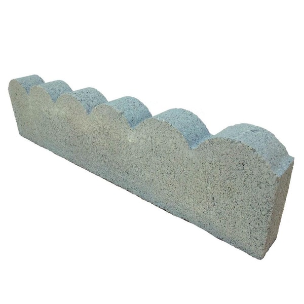 Unbranded Scallop 2 ft. Concrete Edging