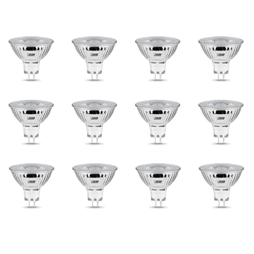 50-Watt Equivalent MR16 GU5.3 Bi-Pin Dimmable 12-Volt Track Lighting 90+ CR