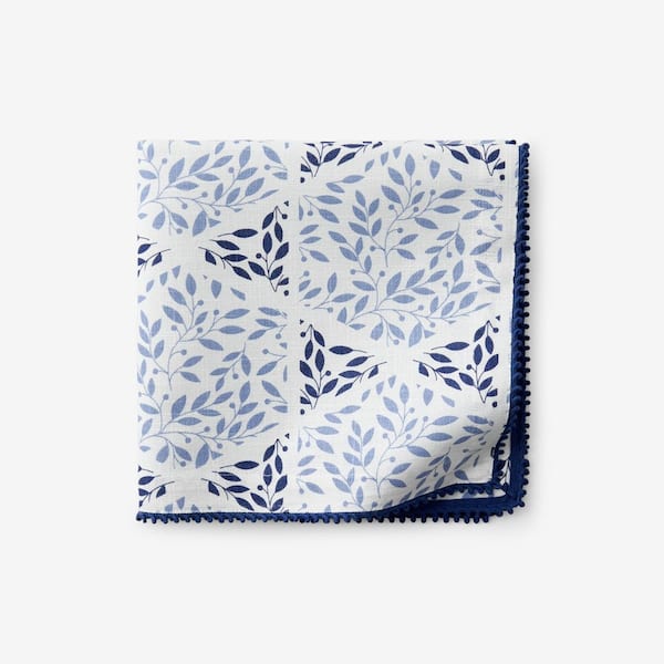 Company Cotton Hanukkah 19 in. W x 19 in. H Blue Cotton Napkins Set of 4