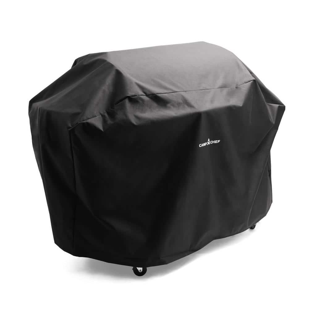 Black Weather-Resistant Grill Cover, 24.5" x 47.5" x 66"