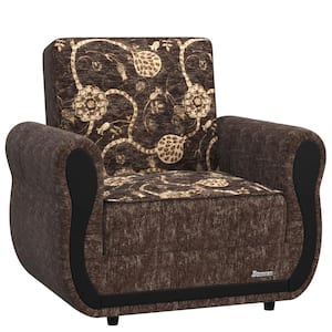 Madrid Collection Grey Armchair with Storage