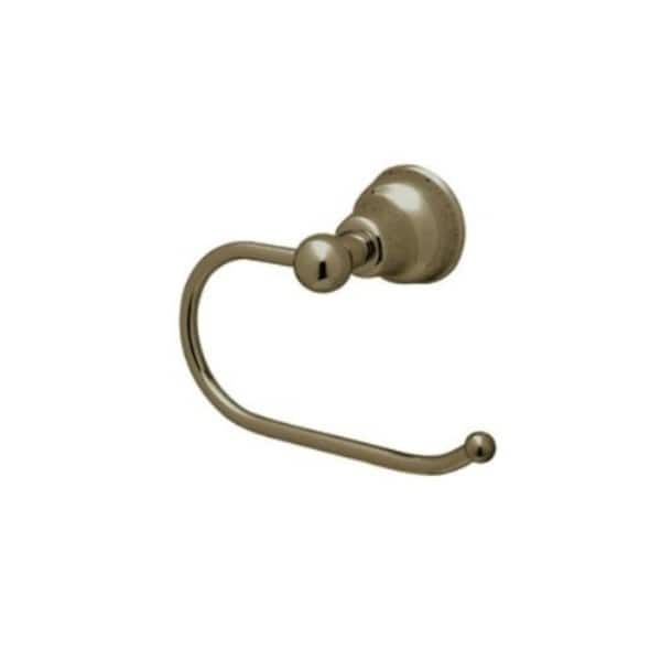 Verona and Arcana Wall Mount Toilet Paper Holder in Tuscan Brass
