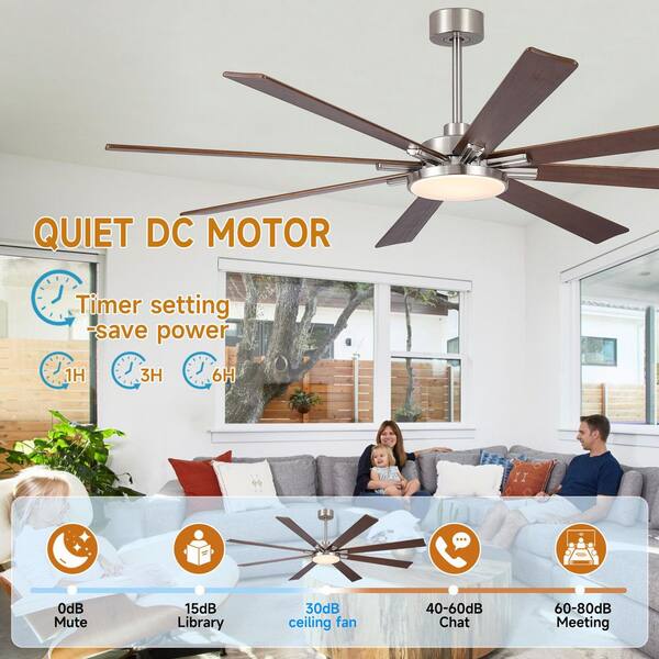 Reviews for Sevenine Coastal 72 in. Indoor Brushed Nickel Soild
