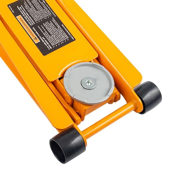Husky 3-Ton Orange Low Profile Floor Jack with Quick Lift HD00120