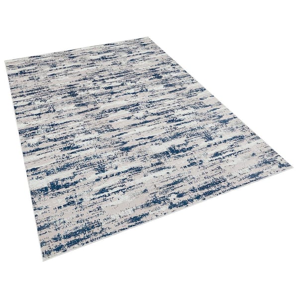 Amazing Rugs Milano Home Woven Navy 10 ft. x 13 ft. Area Rug
