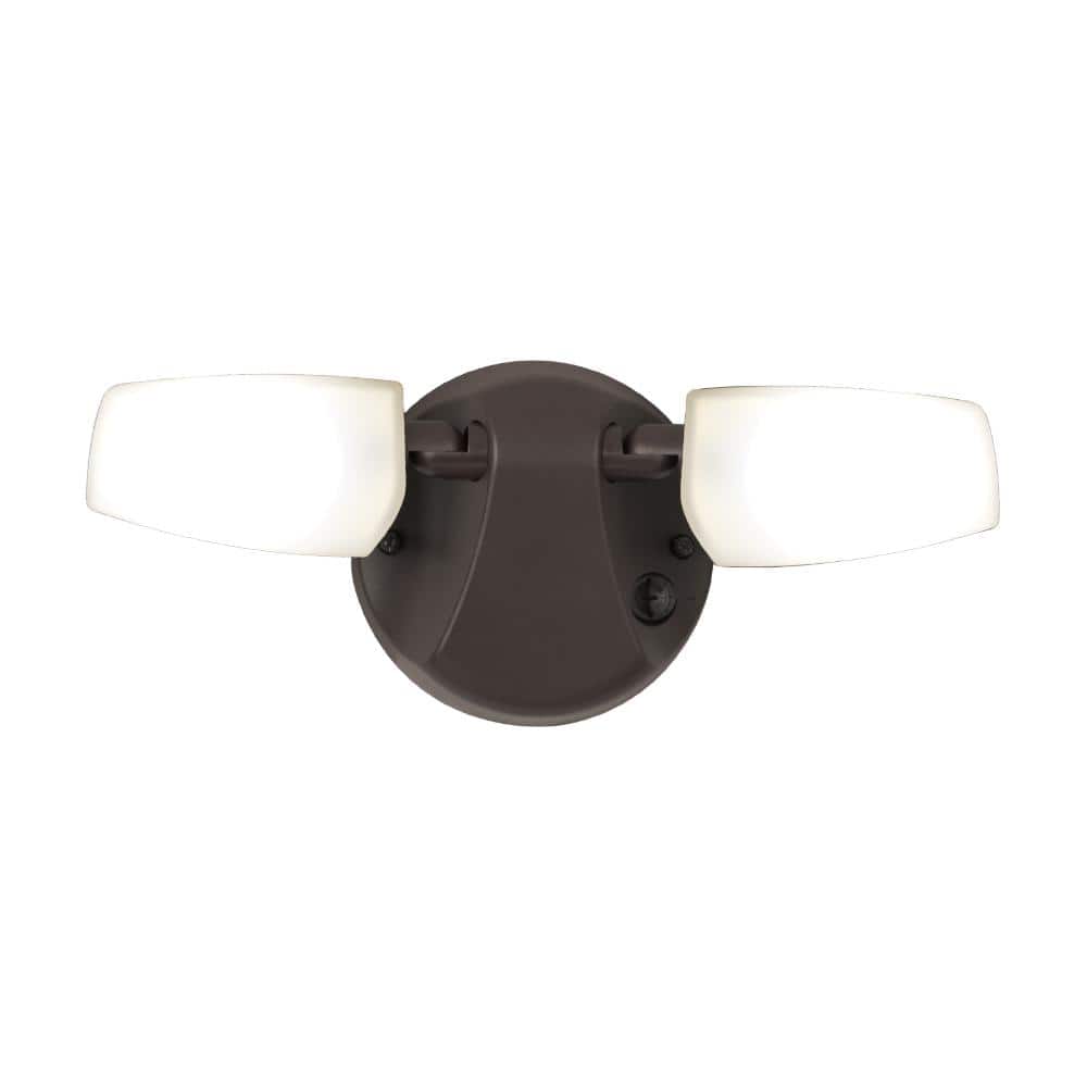 HALO FT 13-Watt 270° Bronze Outdoor Integrated LED Flood Light