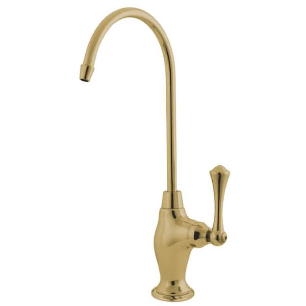 Kingston Brass Replacement Drinking Water Single-Handle Beverage Faucet in Polished Brass for Filtration Systems