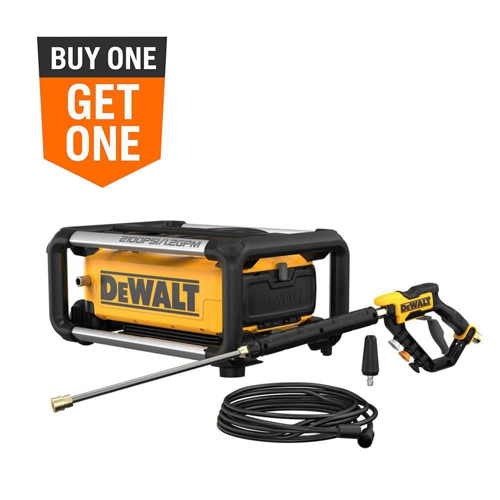DEWALT 2100 PSI 1.2 GPM 13 Amp Cold Water Electric Pressure Washer
