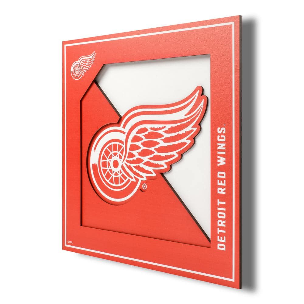 YouTheFan NHL Detroit Red Wings 23 in. x 22 in. 25-Layer