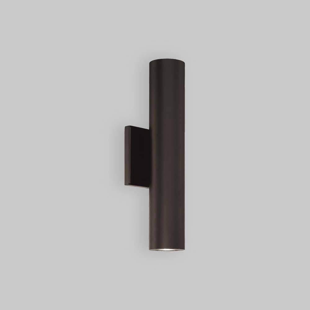 14-Inch Bronze Aluminum Dimmable LED Outdoor Wall Sconce