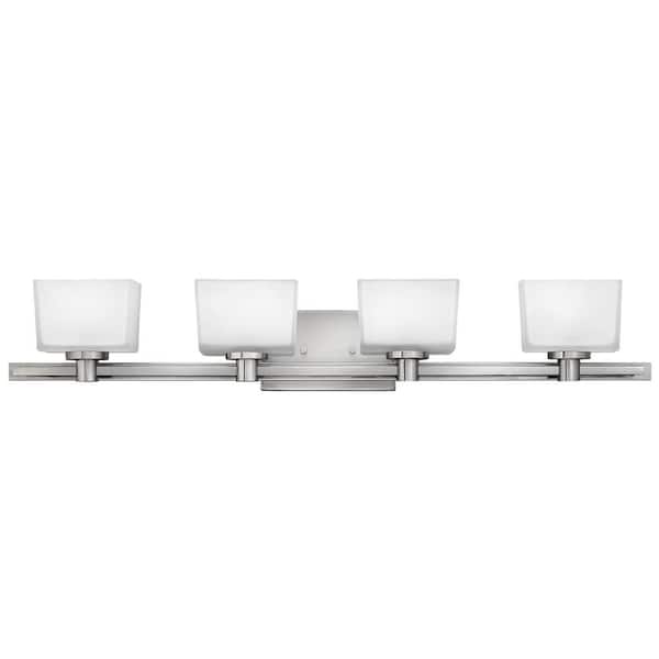 HINKLEY Taylor 36.25 in. 4 Light Brushed Nickel Vanity Light
