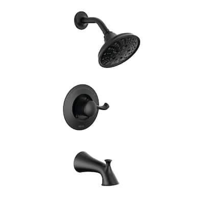 Delta - Black - Bathtub & Shower Faucet Combos - Bathtub Faucets - The ...