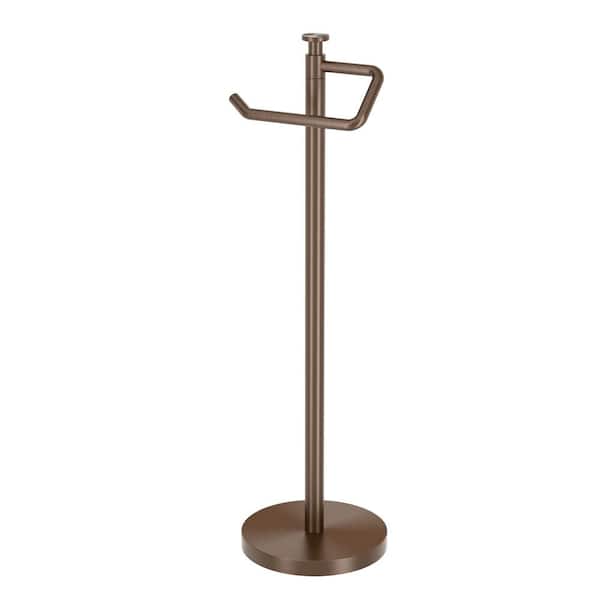 Freestanding Toilet Paper Holder in Bronze