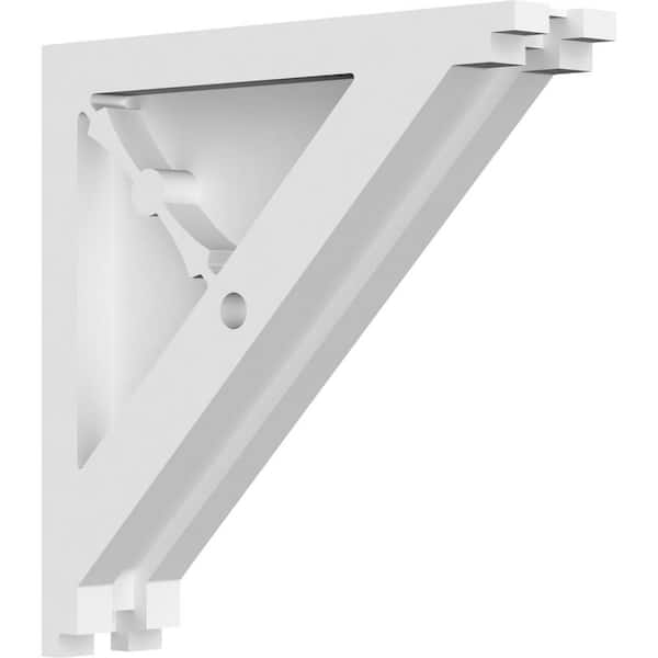 Ekena Millwork 1-7/8 in. x 8 in. x 8 in. PVC Artisan Corbel