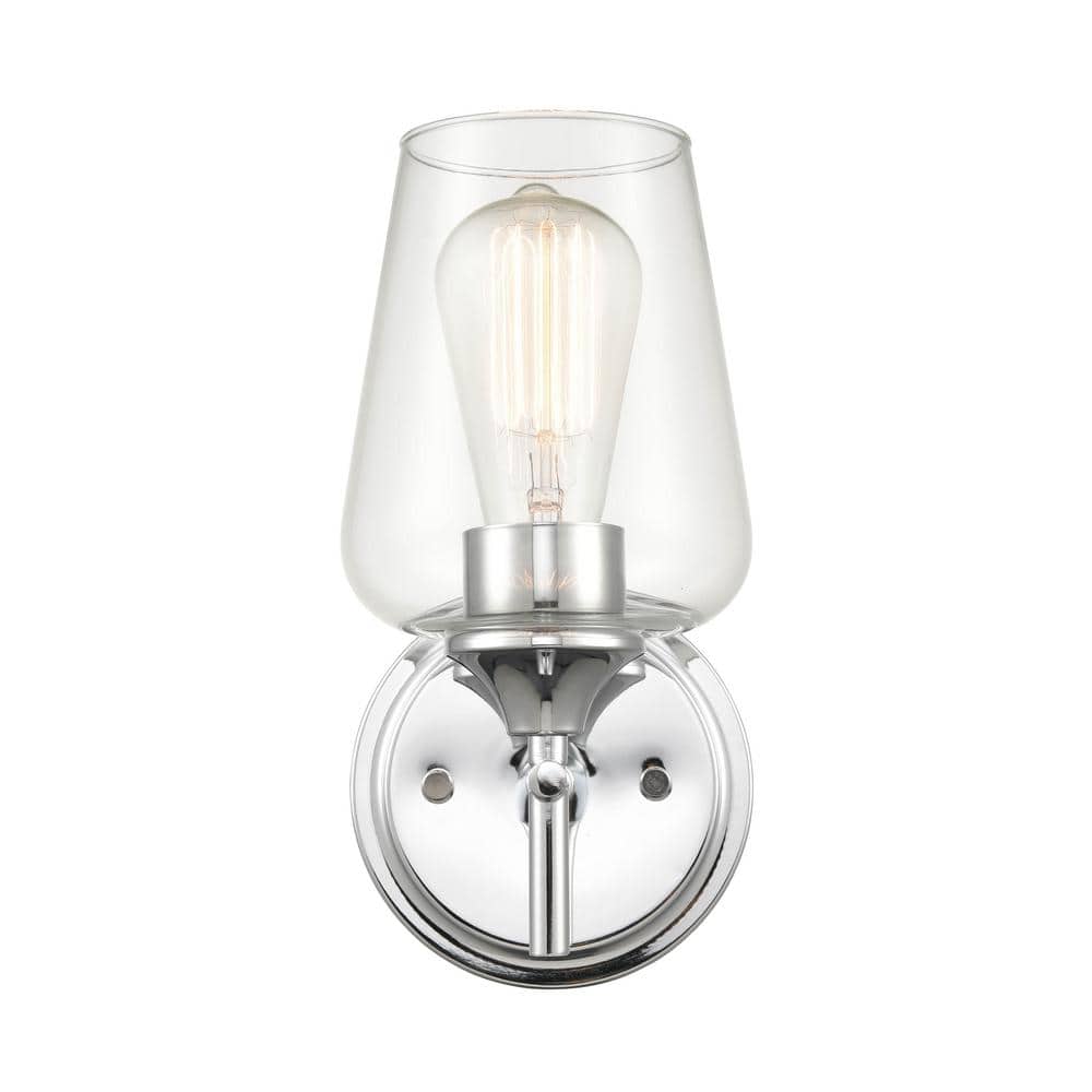 Ashford Chrome 10'' Outdoor Vanity Wall Sconce