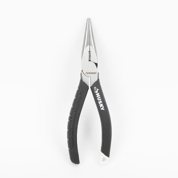 Husky 6 in. Long Nose Pliers