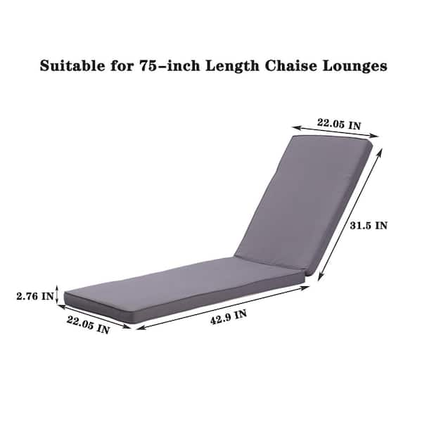 5 chaise lounge cushions