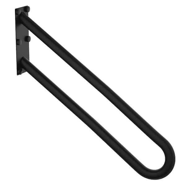 Angel Sar 28 in. Stainless Steel Handrail, U Shaped Safety Grab Bar, Wall Mounted Hand Railing for 1-Steps to 5-Steps