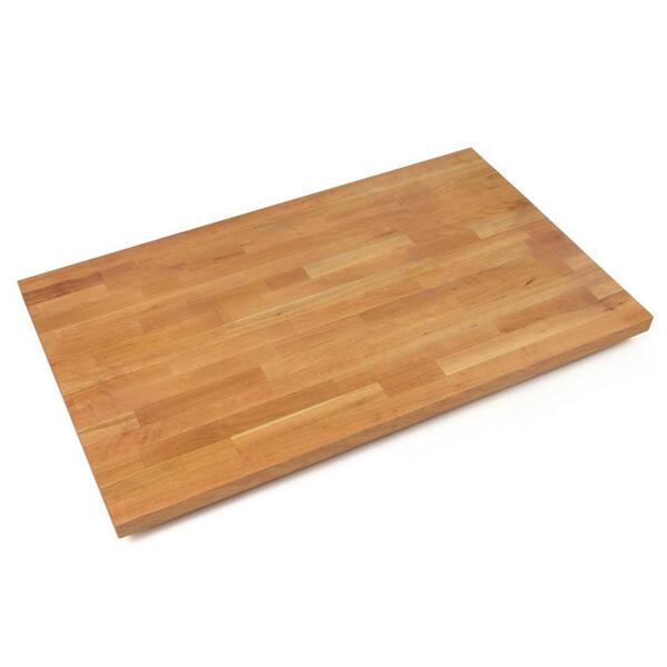 JOHN BOOS Cherry 42 in. x 25 in. Kitchen Island Butcher Block Counter Top with Oil Finish