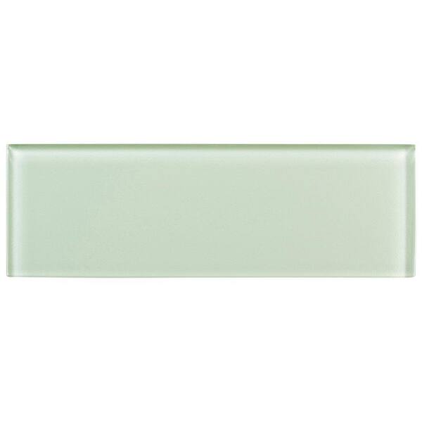 ANDOVA Enchant-Elle Florette Light Green 4-in. x 12-in. Subway Polished ...