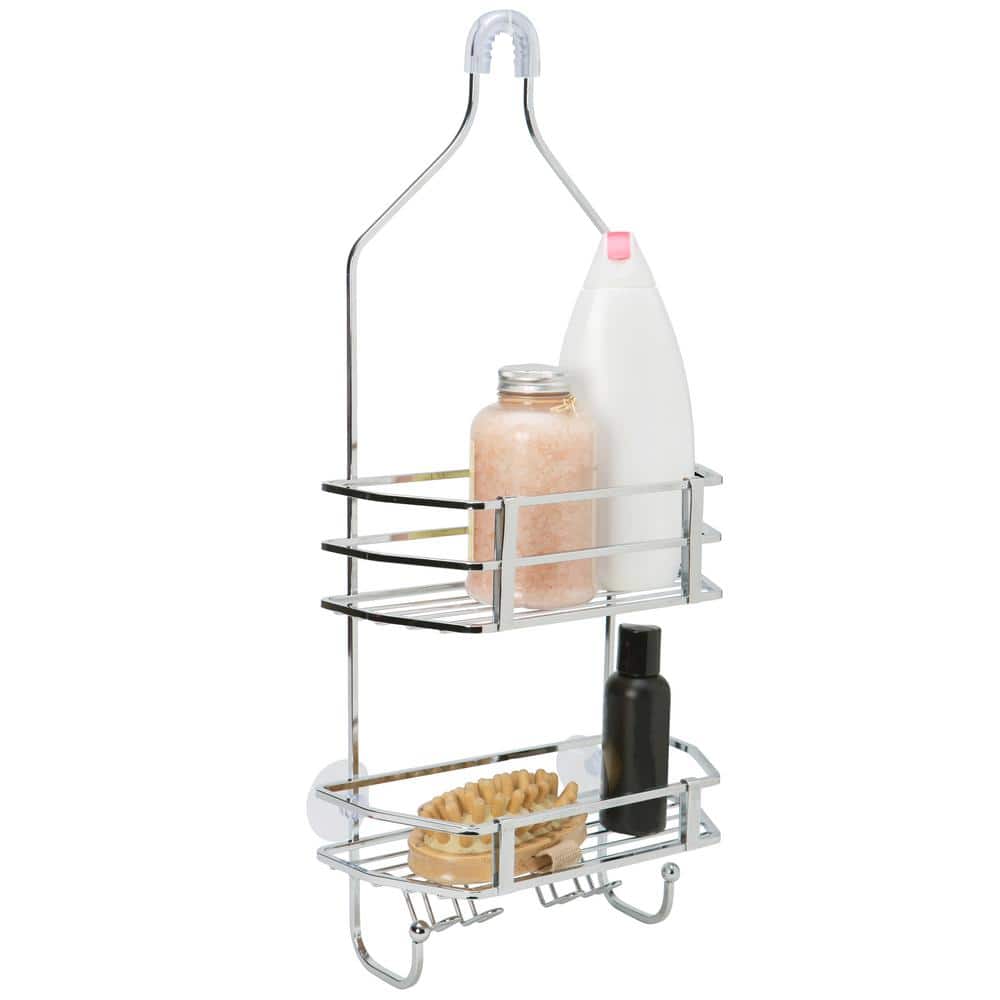 Whitmor Shower Caddies Brushed - Brushed Nickel Preston Two-Tier Shower  Caddy - Yahoo Shopping