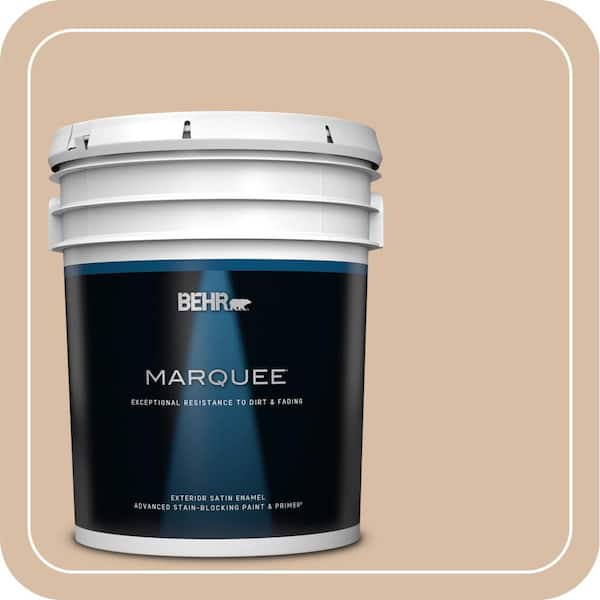 5 gal. #PPH-15 Nut Flavor Satin Enamel Exterior Paint & Primer