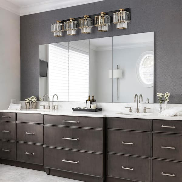 marigoldsさん専用２　1000 LLHZSY 23.62 in. 2-Light Brushed Brass Bathroom Vanity Light