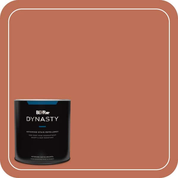 BEHR DYNASTY 1 qt. #M190-6 Before Winter Satin Enamel Interior Stain-Blocking Paint & Primer
