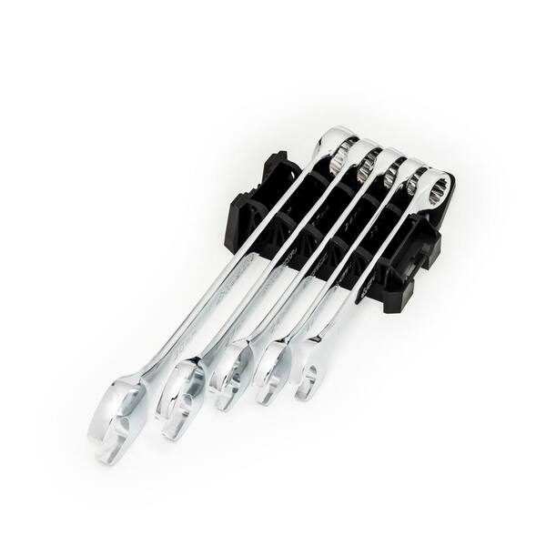 Husky XL MM Combination Wrench Set (5-Piece) HCW5PCMMN-05 - The Home Depot