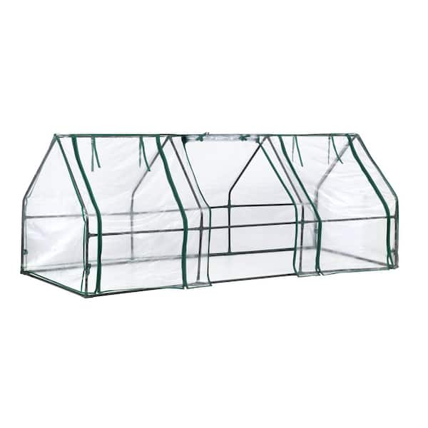 3 Ft. x 8 Ft. x 3 Ft. Mini Greenhouse