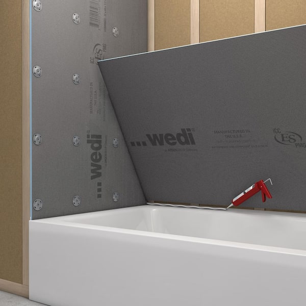wedi XPS 24 in. x 48 in. x 1/8 in. Foam Backer Board Underlayment