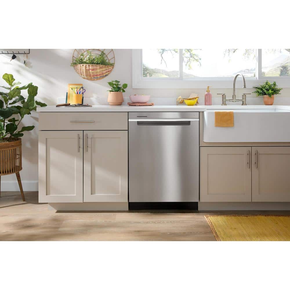 Stainless Steel Large Capacity Dishwasher with 3rd Rack