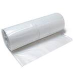 BOEN 10 Ft. X 100 Ft. Fire Retardant Woven Reinforced Plastic Sheeting ...