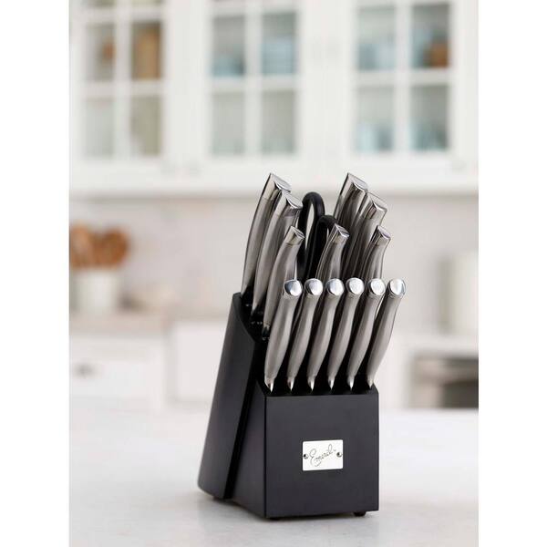 emeril cutlery 15 piece block knife set