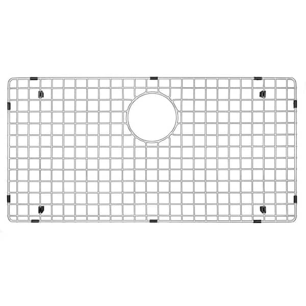 Karran 28-1/4 in. x 14-1/4 in. Stainless Steel Bottom Grid Fits QT-812 and QU-812