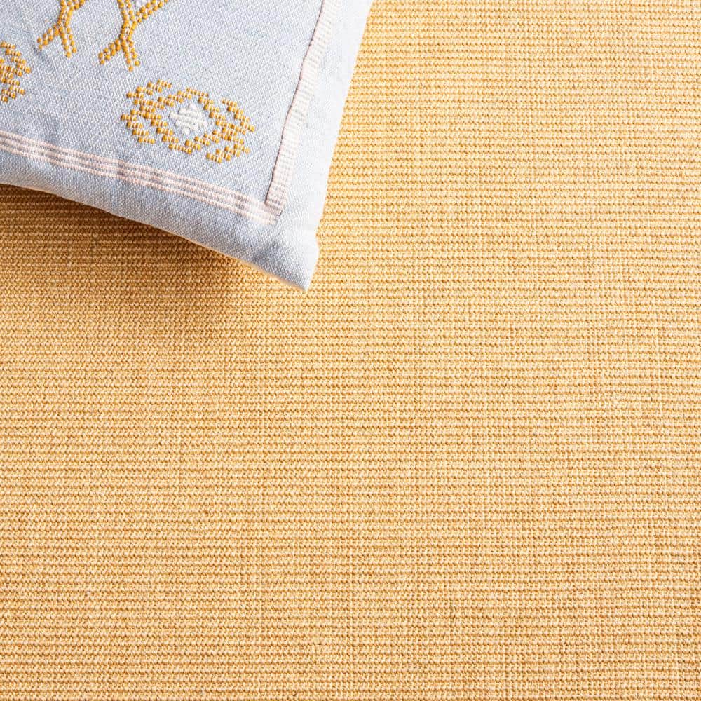 Natural & Gray Hand-Knotted Wool Cotton Silk 3' x 5' Area Rug