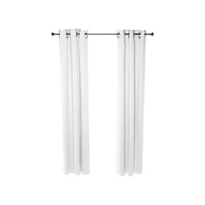 White Grommet Blackout Curtain - 42 in. W x 84 in. L (Set of 2)