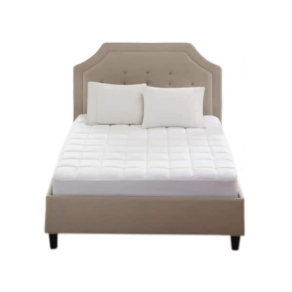 Unbranded Comfort 1 in. Queen 3M Microfiber Mattress Pad, Antimicrobial Hypoallergenic, OEKO-TEX Certified, Mattress Not Included