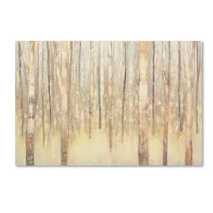 30 in. x 47 in. "Birches in Winter" by Julia Purinton Printed Canvas Wall Art