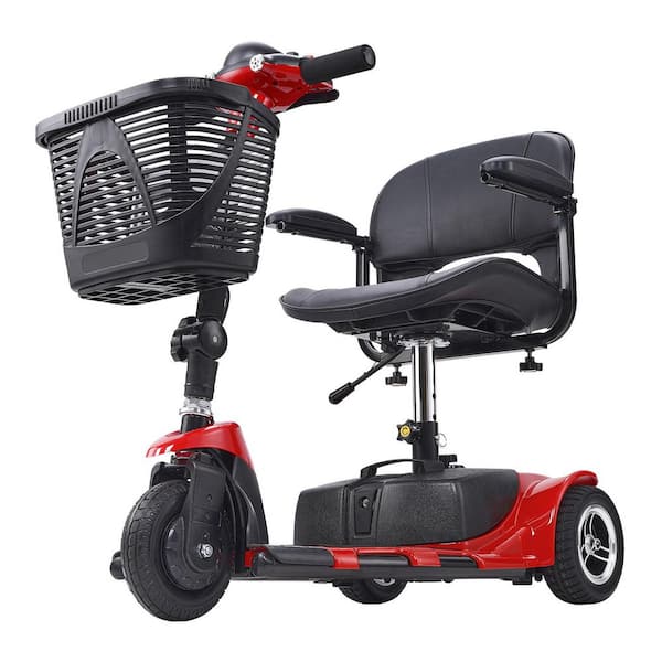 3 Wheel Folding Mobility Scooter for Adults and Seniors, Heavy-Duty Electric Powered Mobility Scooter, 265 lb. Capacity