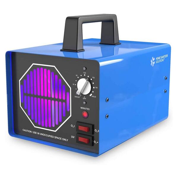 HOME SANITIZER SOLUTIONS Ozone Generator Sterilizing Air Purifier in Blue