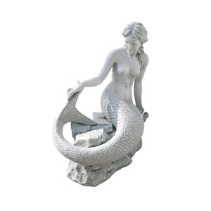 35 in. H Daydreaming Mermaid of Langeline Cove Garden Statue