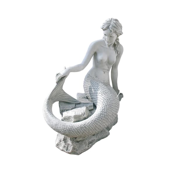 Design Toscano Daydreaming Mermaid of Langeline Cove Statue