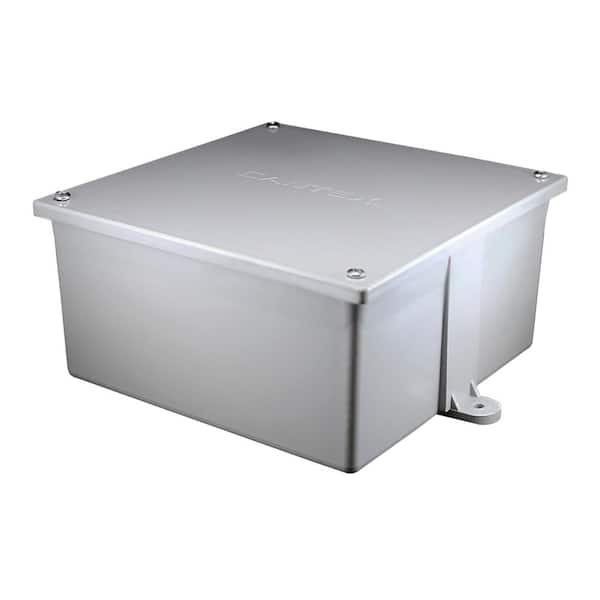 4 in. X 4 in. X 4 in. PVC Junction Box Conduit Fitting for Cantex PVC Conduits